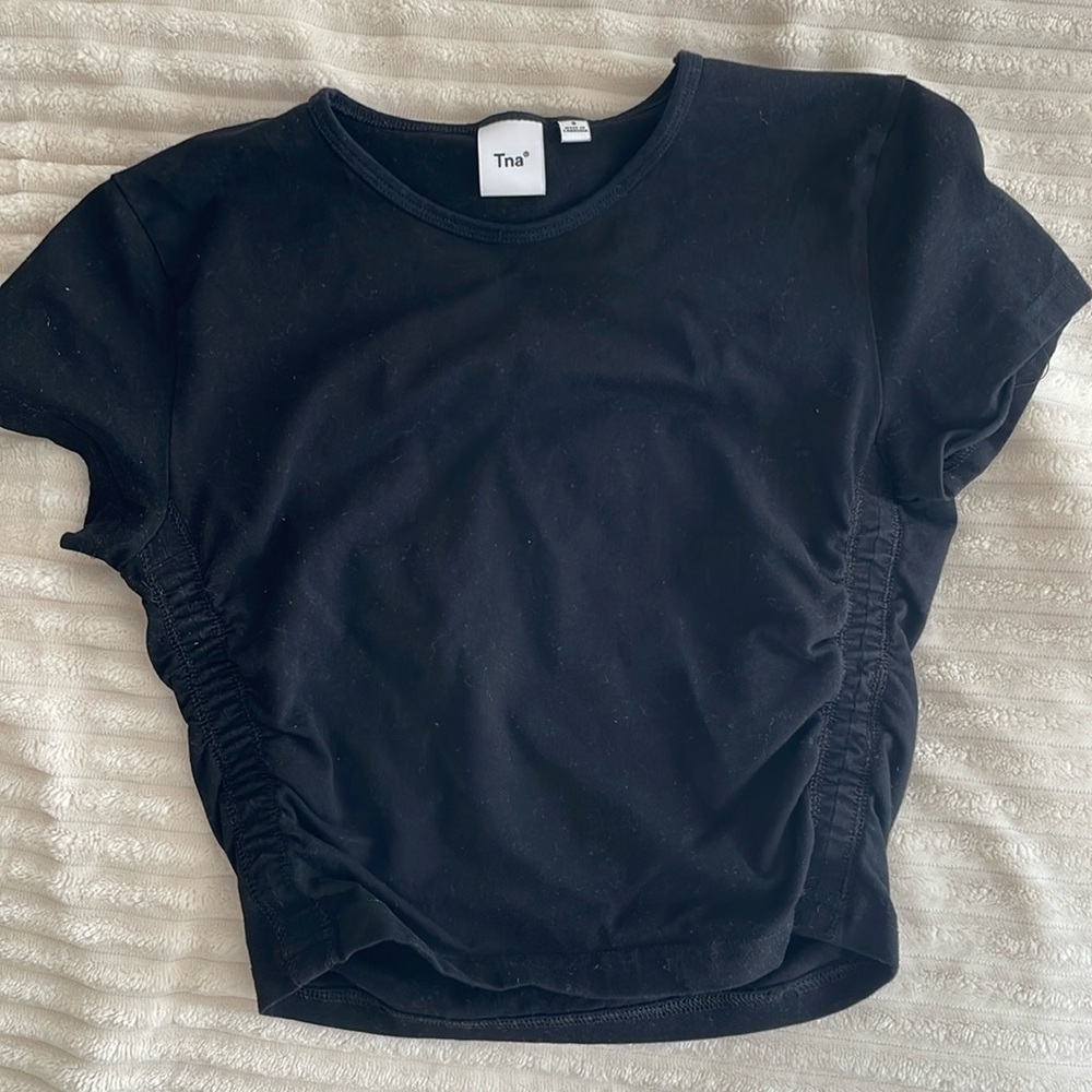 TNA Cropped Cinched Tee